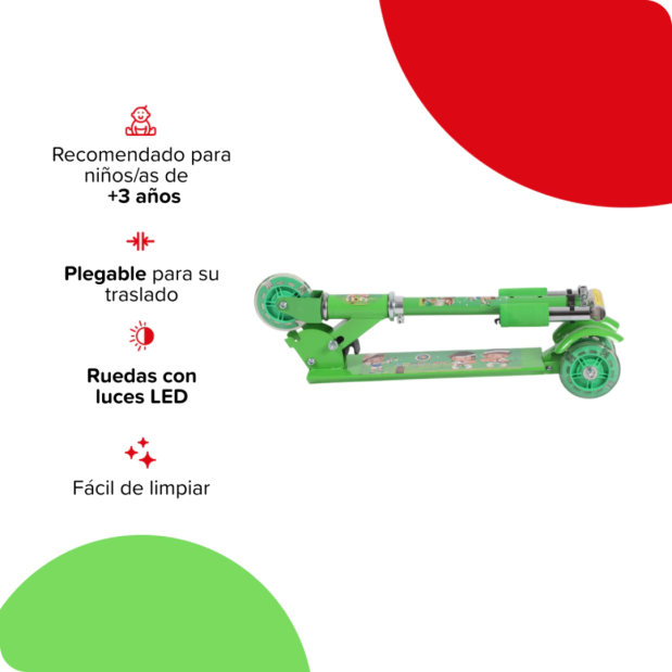 Monopatín Infantil 8020