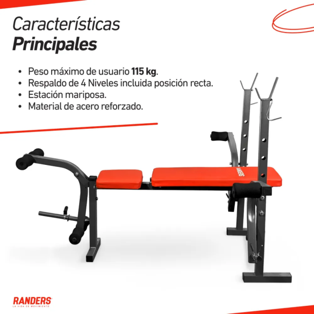 BANCO DE PESAS ARG 140X