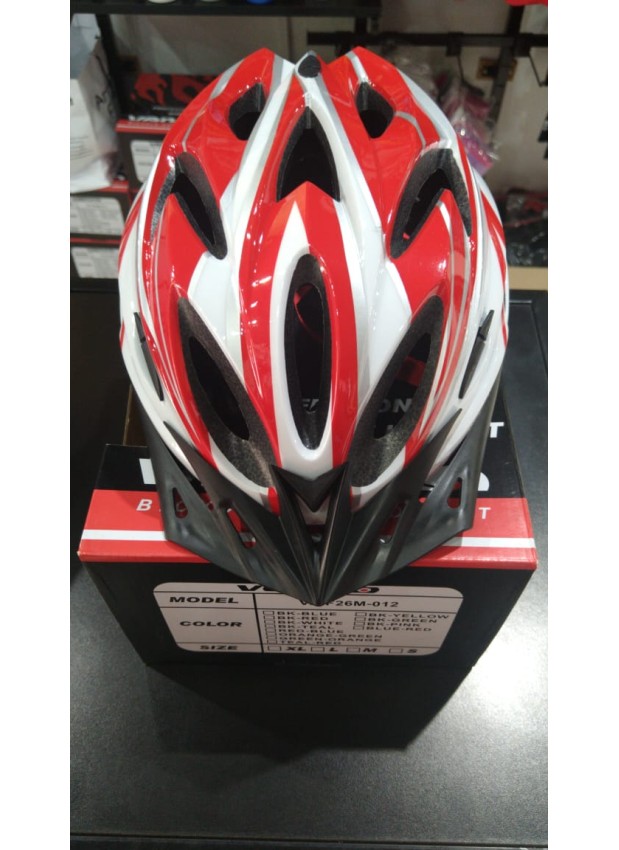 Casco CIGNA Rojo-Blanco