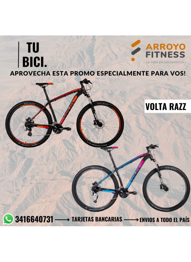Bicicleta VOLTA RAZZ R 29 24 VEL SHIMANO ALTUS