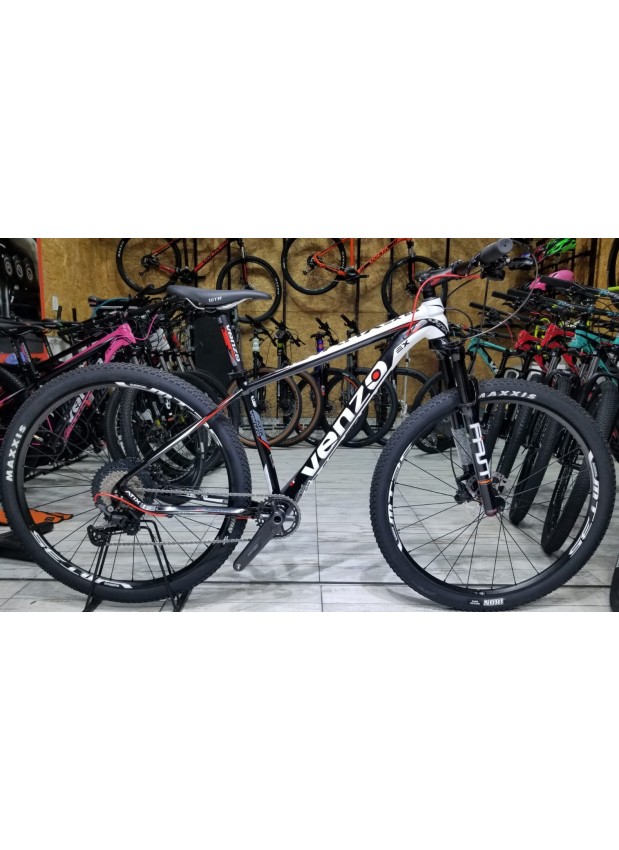 Bicicleta VENZO Atix Ex full shimano R 29 1×11