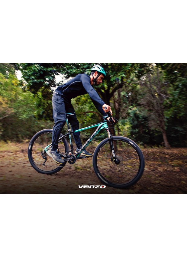 Bicicleta VENZO Raptor Exo full shimano R 29 2x9 ALTUS